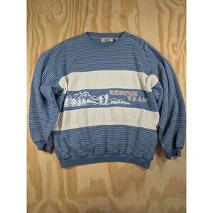 Expressions Rescue Team Vintage Striped Sweatshirt